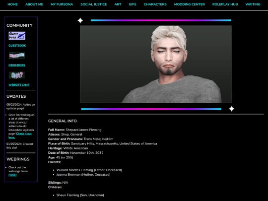 Creative/Character-Info/Biographies/Shepard-Fleming screenshot