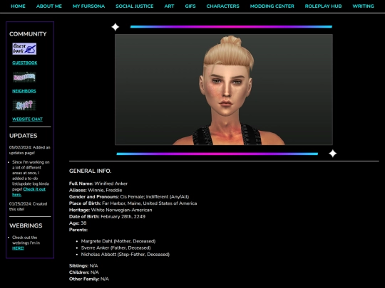 Creative/Character-Info/Biographies/Winifred-Anker screenshot