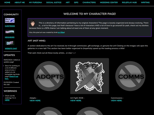 Creative/Character-Info screenshot