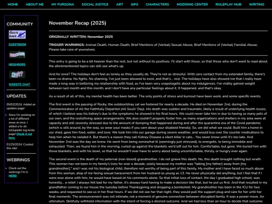 Creative/Writing/Blogging/Nov-Recap-2025 screenshot