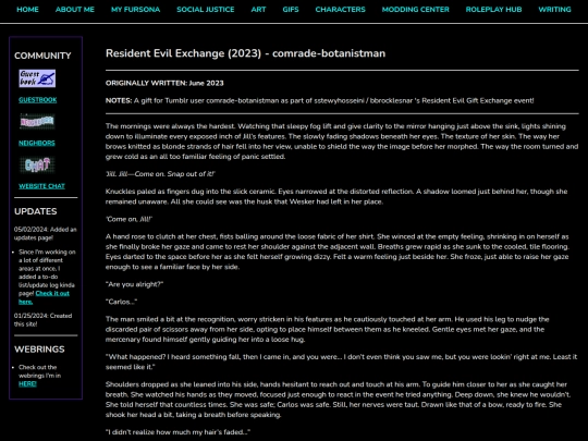 Creative/Writing/Fanfic/2023-RE-Exchange-Work1 screenshot