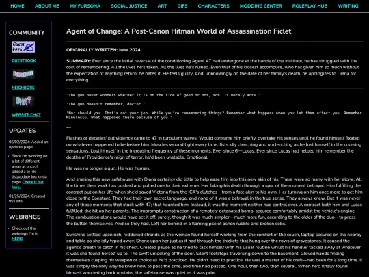 Creative/Writing/Fanfic/Agent-of-Change screenshot