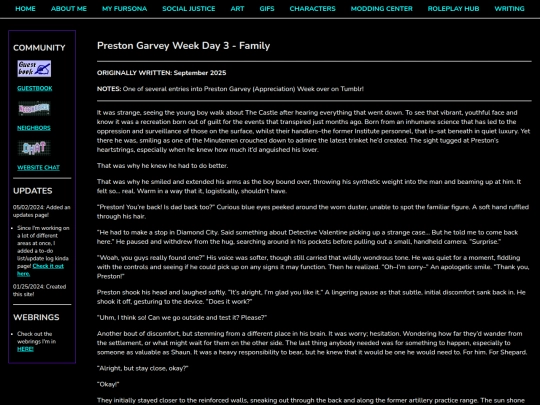 Creative/Writing/Fanfic/PGW25/Family screenshot