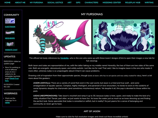 Fursona screenshot