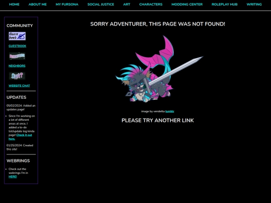 not_found screenshot