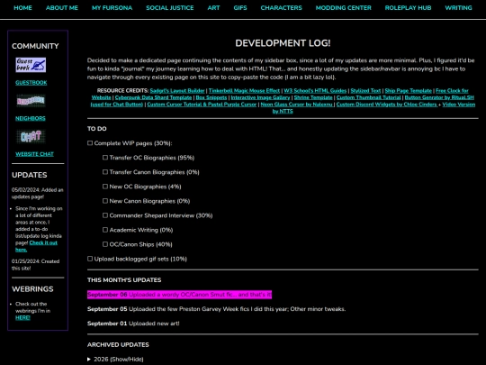 updates screenshot