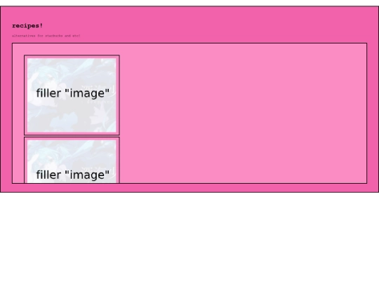 recipes screenshot