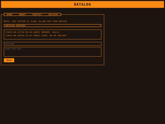 logbook screenshot