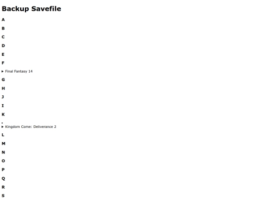 index screenshot