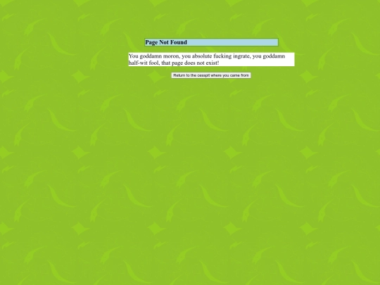 not_found screenshot