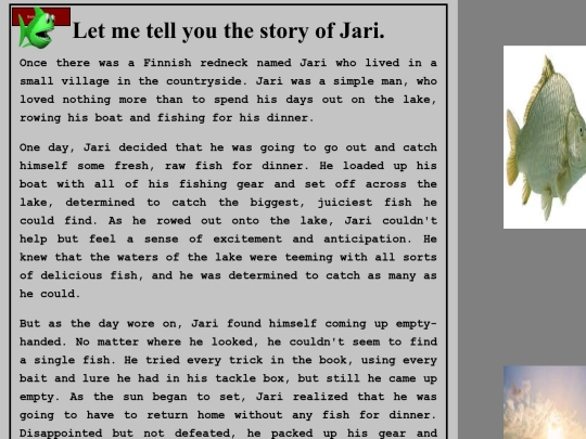 story screenshot