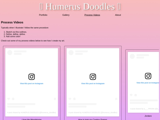 videos screenshot