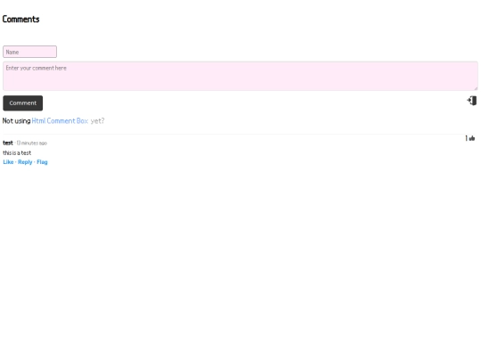 comments screenshot