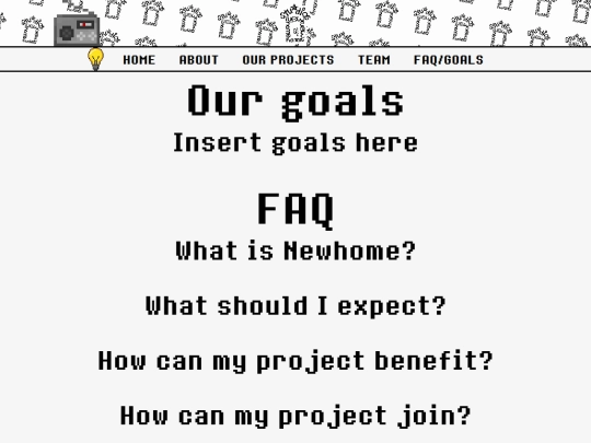 faq screenshot