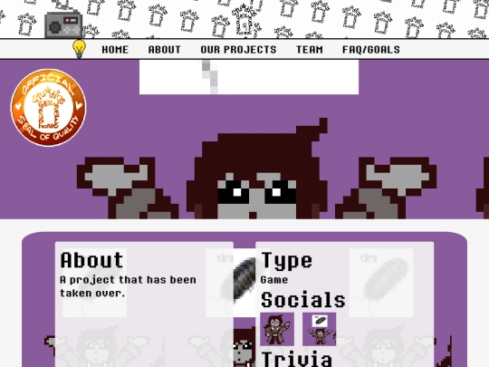 projects screenshot