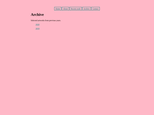 archive screenshot