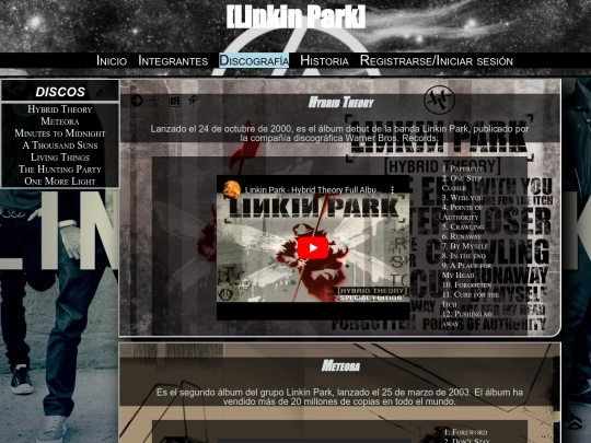 discografia screenshot