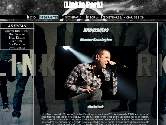 integrantes screenshot