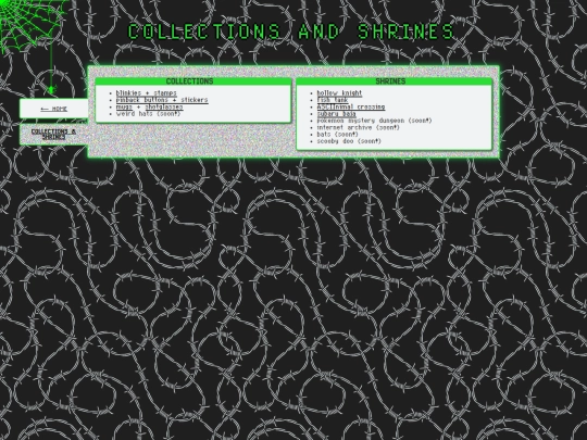 collections screenshot