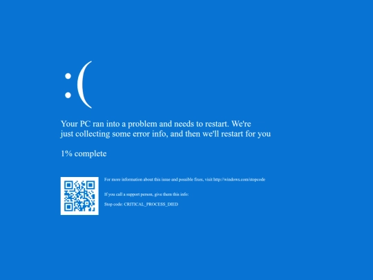 gags/bluescreen screenshot