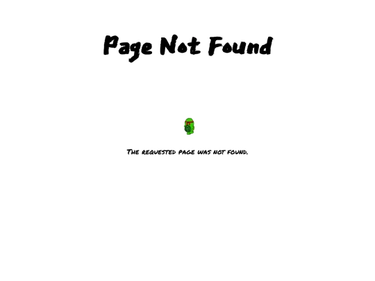 not_found screenshot