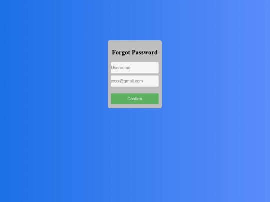 final/forgot_password screenshot