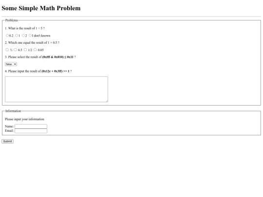 form screenshot