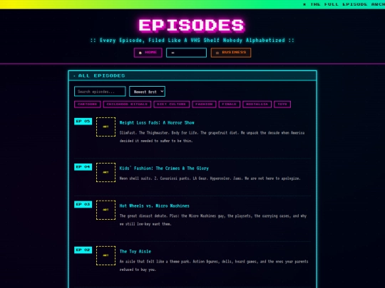 episodes screenshot