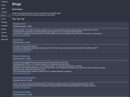 blogs screenshot