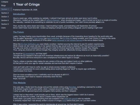 blogs/1-year-of-cringe screenshot