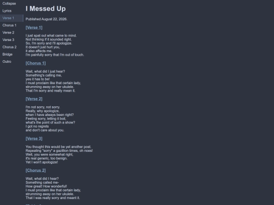 lyrics/humanity/i-messed-up screenshot