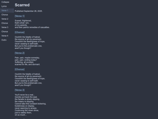 lyrics/new-order/scarred screenshot