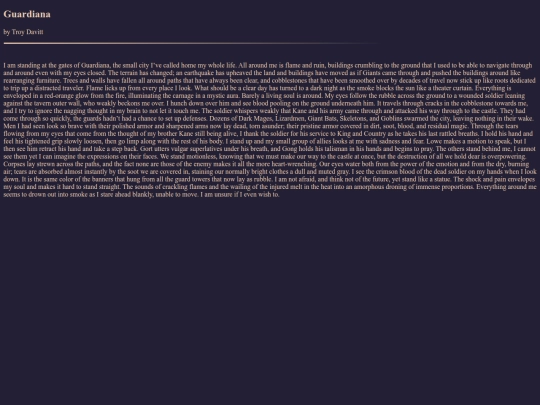 Guardiana screenshot