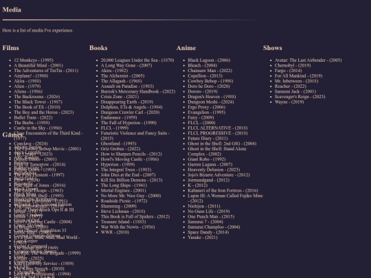 Media screenshot