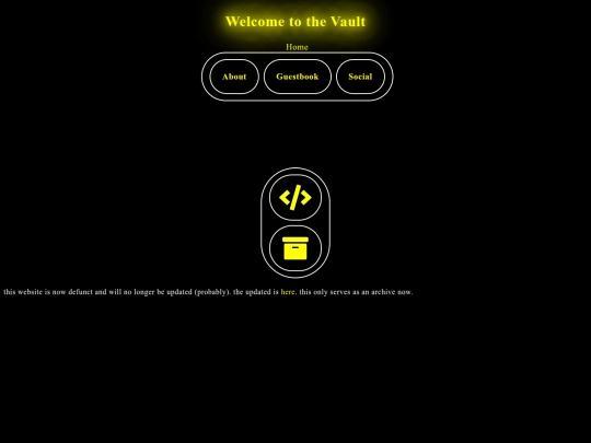 vault screenshot