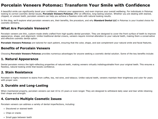 porcelainveneerspotomactransformyoursmilewithconfidence screenshot