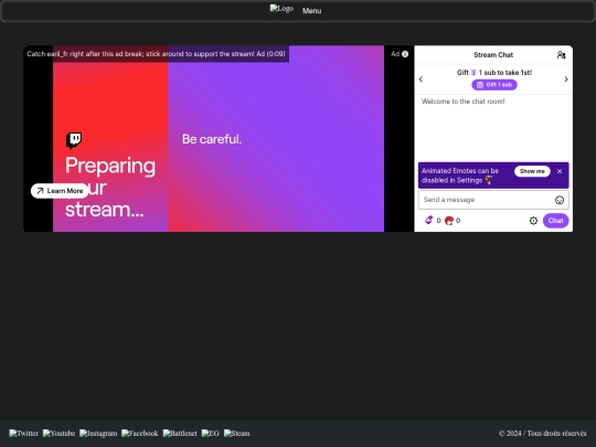 old site screenshot