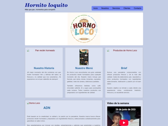 panaderia screenshot