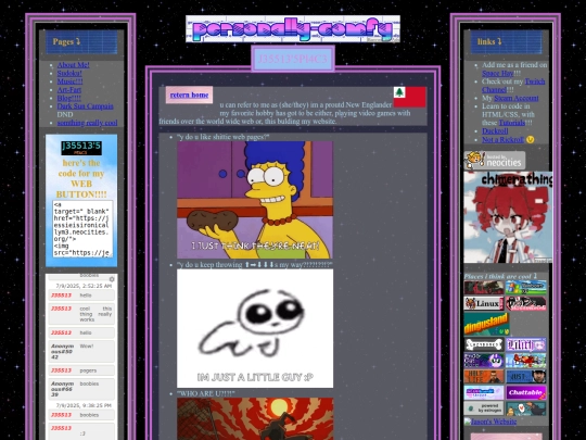 about-me screenshot