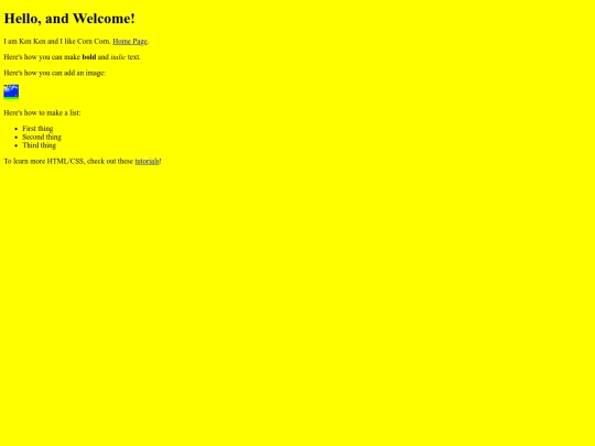 index screenshot
