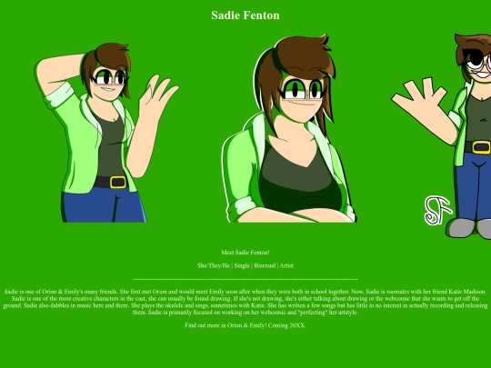 charbios/sadie screenshot