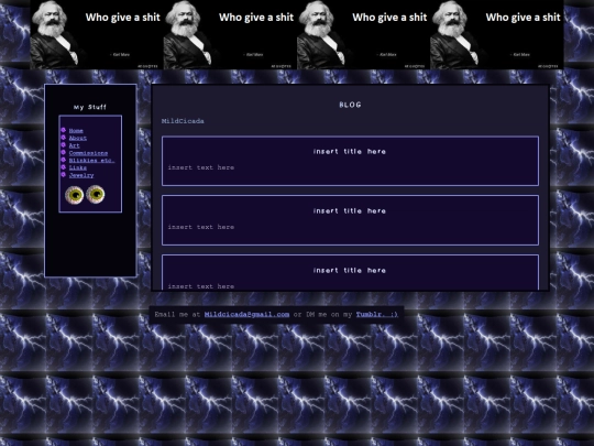 blog screenshot