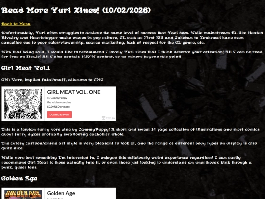 ramblings/2026stuff/yurizines screenshot