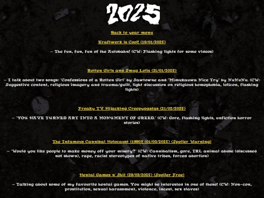 ramblings/yearlists/2025stuff screenshot