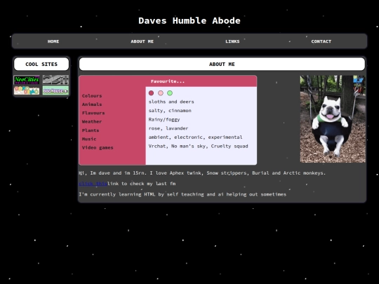 aboutme screenshot