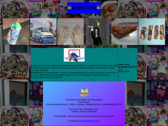 info screenshot