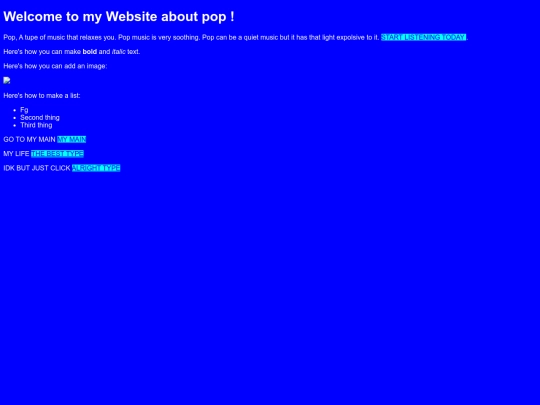 Popmusic screenshot