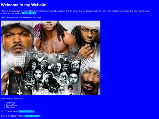 Rapmusic screenshot