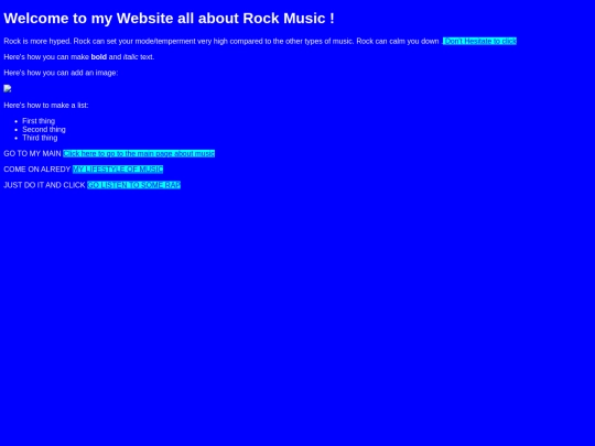Rockmusic screenshot