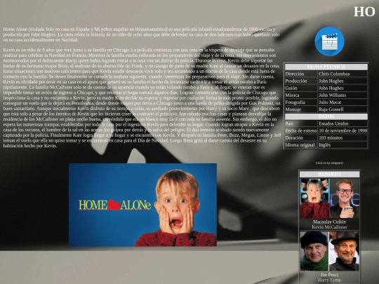 Practica11/homealone screenshot